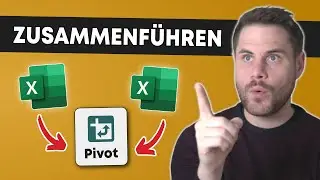 Create and update a pivot table from two Excel tables