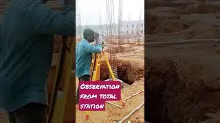 observation from total station
