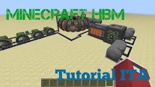 MinecraftITA HBM - Come creare un reattore a fusione termonucleare su Minecraft!! #2