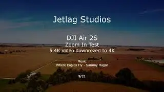Air 2S zoom-in test and 360 pan