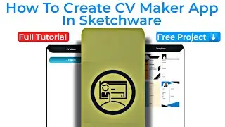 How to make CV maker app in Sketchware | Sketchware Pro | #sketchware