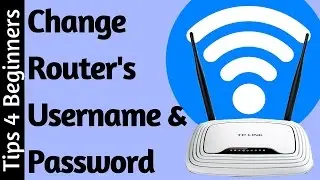 how to change your router username and password on Login | TP-Link  Router Settings | WiFi Tricks