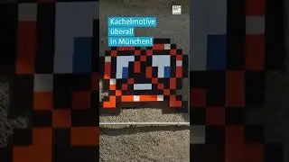 Streetart-Künstler Invader war in München | BR24 