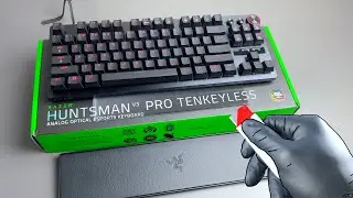 Razer Huntsman V3 Pro TKL Unboxing & Gaming!