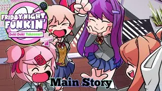 Friday Night Funkin' - Doki Doki Takeover Plus! Mod (Main Story, #1)