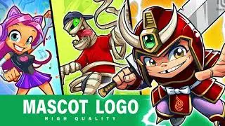 Mascot Cartoon Character and Logo Service