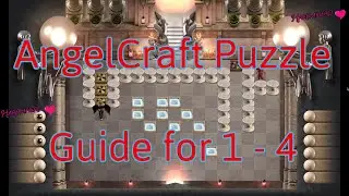 The Genesis Order - AngelCraft Puzzles walkthrough 1, 2, 3, 4 💗 💖🔥 💥