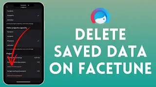 How to Delete Saved Data on FaceTune App (2024) | Remove Saved Data on FaceTune App