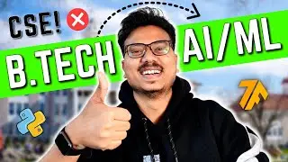 Better than CSE ! B.tech in AI/ML 🔥Career In Artificial Intelligence & Machine Learning 2023, B.tech