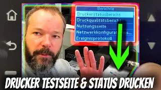Druckertestseite & Druckerstatus Bericht drucken 👉 ganz einfach