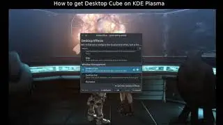 How to Get Desktop Cube on KDE Plasma