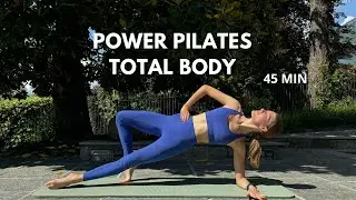 45 MIN POWER PILATES TOTAL BODY || Lezione a corpo libero
