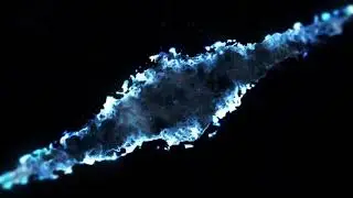 Slash intro for channel without text and logo