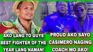 John Riel Casimero Panalo Sa  Fighter Of The Year!!! Nonoy Neri Biniro ni Jason Casimero!!!