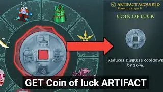 COIN OF LUCK Artifact Found in Ninja Arashi 2