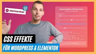 Mit CSS Generatoren Effekte für deine Wordpress / Elementor Webseite erstellen