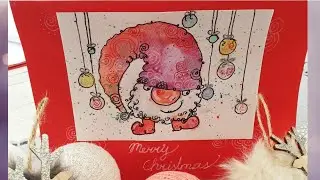 Piešiame Kalėdinį atviruką /Weihnachts karte