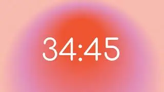 Red Aura Pomodoro Technique 45 Minute Timer with 15 Minute Breaks | Study and Focus timer