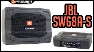 Caixa ativa Slim JBL SW68A-S - Amplificador integrado - [ Premier Shop ]