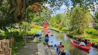Birds sings along the River in Fairytale-like Village of Germany | Spreewald 2024