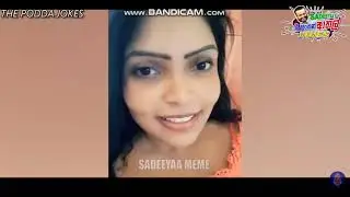 THE FUNNY MOMENT WITH PODDA | THE PODDA JOKE @SADEEYAA