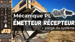 Emetteur récepteur et purge embrayage hydraulique | Renault Midliner S150 poids lourds