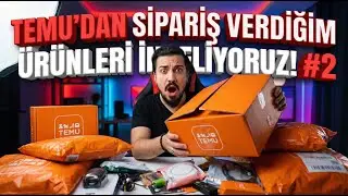 Temu'dan Sipariş Verdiğim Ürünleri İnceliyoruz! #2 (Temu Güvenilir mi?)