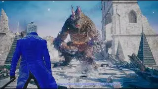 New Playable Vergil VS Goliath Mission 2 in Devil May Cry 5 Gameplay Costume Cutscenes (MOD DMC 5)