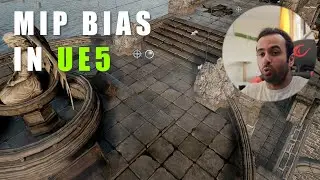 Texture Mip Bias in texture streaming in UE5