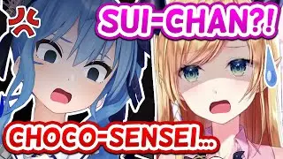 Choco-sensei Suffers The Wrath Of An ANGRY Suisei...