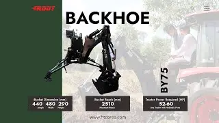 Tractor Implements: Backhoe