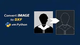 Convert Image to DXF Using Python (OpenCV + ezdxf)