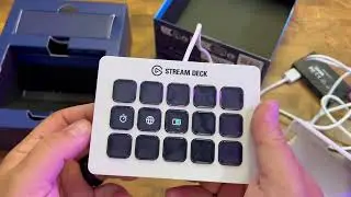 Elgato Stream Deck MK 2 White – Studio Controller, 15 macro keys, trigger actions in apps