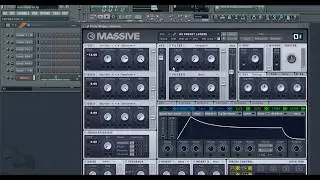 FL Studio - NI Massive Deep Bass Tutorial #1