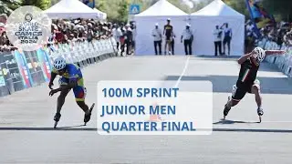 100M Sprint Junior Men   Quarter Final  | WSG2024 - Italy