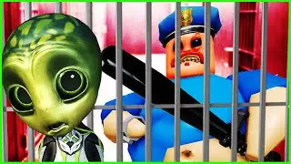 FUJA DO POLICIAL DOIDÃO ! Roblox Barry's Prison Run (OVINI STAR)