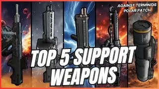 Helldivers 2 - Top 5 Best Support Weapons Against Terminids | Polar Patch Edition