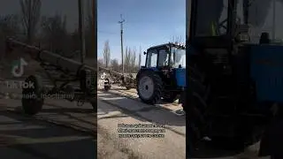 💪МТЗ і шнековий навантажувач 