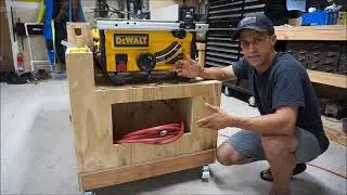 Mobile All-in-One Woodworking Workbench