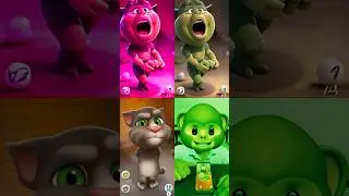 Talking Tom Cat VS Tom Hulk Part 5 #shorts
