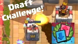 THE DRAFT CHALLENGE! Also Challenge Chest Opening | Clash Royale
