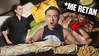 EL RETO del BURRITO XXL de “PERROS Y BURROS” 🌯 |**Me Retan a COMERLO en 10 MINUTOS🔥