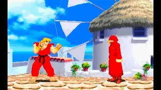 KEN / RYU  - Street Fighter Alpha 3 MAX  ( PS VITA)