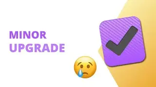 A Very Minor Upgrade - OmniFocus 4