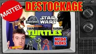 Vlog dans la caverne aux jouets de MATTEL🔴🦖