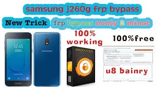 HOW TO UNLOCK SAMSUNG J260G U8 FRP |J260G Frp KAISE BYPAS KARE | J2 core frp  BYPASS NEW trick 2022