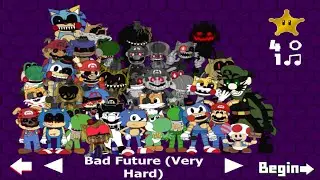 Five Nights At Sonic's Maniac Mania: Bad Future (Challenge-Very Hard)