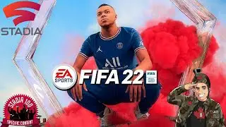 FIFA 22 Let's play on Google Stadia Next-Gen Hypermotion Technology