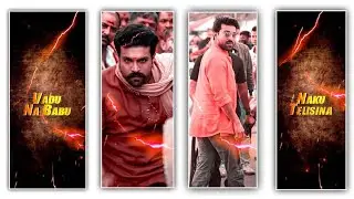 Alight motion Amazing Trending Attitude  video editing in telugu trending attitude status editing
