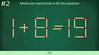 Test Your Brainpower | Can You Solve The Matchstick Math Puzzles?